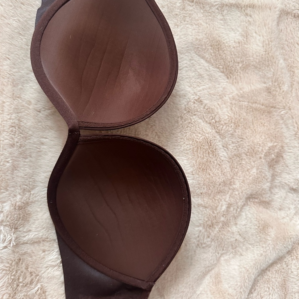 Victorias Secret Brown Strapless Bra - Picture 3 of 4
